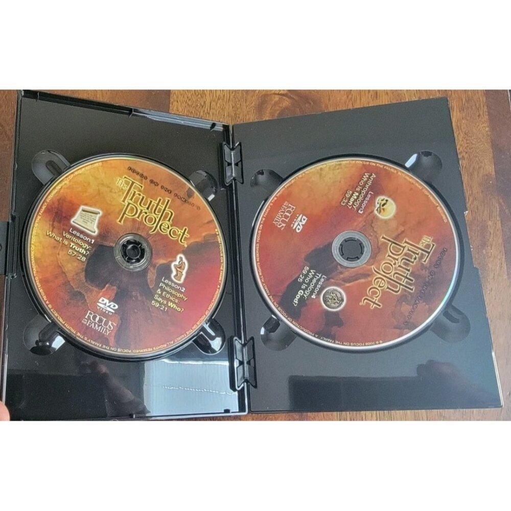 The Truth Project Focus On the Family 8 Disc Set (DVD 2006) Complete / Tested - Picture 5 of 9